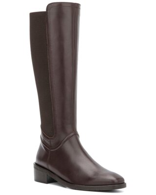

Женские водонепроницаемые кожаные ботинки Aquatalia Capry, Dark brown, NA