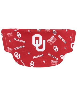 

Женская маска для лица в горошек Ncaa University of Oklahoma Red, Красный