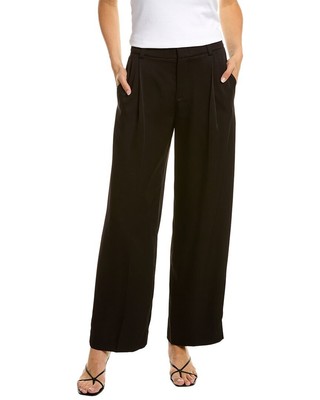 

Женские широкие брюки Vince Tailored, Черный, NA