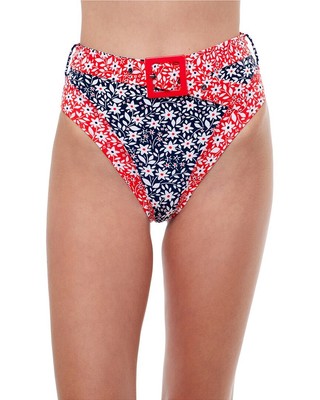 

Женские трусы Gottex Shimmering Dasies с высокой посадкой, Navyred