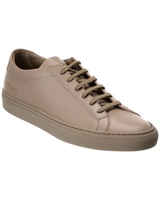 

Оригинальные мужские низкие кожаные кроссовки Common Projects Achilles Low, Коричневый, NA