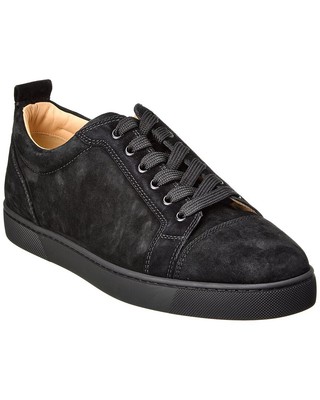

Christian Louboutin Louis Junior Замшевые Кроссовки Мужские Черные, Черный, NA