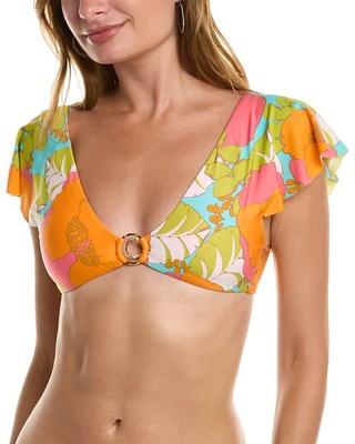 

Женский треугольный топ Trina Turk Playa De Flor