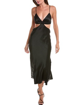 Женское шелковое платье миди Aiifos Dua