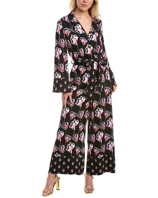 

Женский комбинезон Temperley London Dragonfly, черный, NA