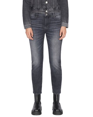 

Джинсы Frame Denim Le High Straight Black Oak Женские, Blkoblack oak, NA