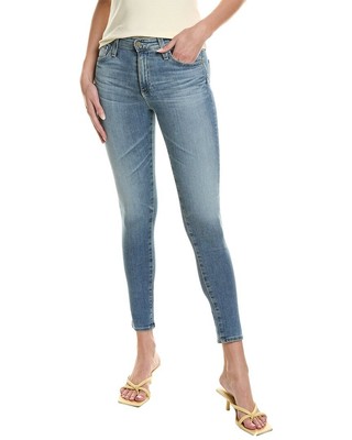 Ag Jeans Farrah 19 Years Elevation High-Rise Skinny Ankle Jean Womens Blue 24