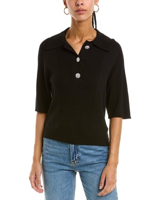 

Женский шерстяной свитер Ba-Sh Eliot, Черный