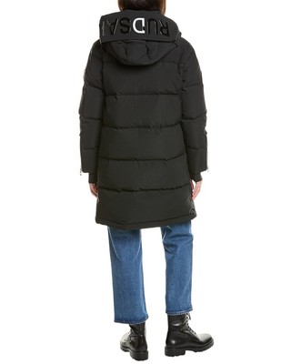 Pre-owned Rudsak Joelle Down Coat Women's In Black
