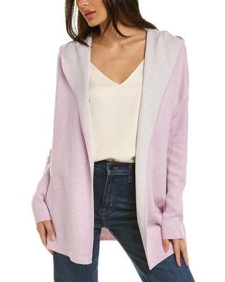 

Женская толстовка из смесового кашемира с двусторонней строчкой Forte Cashmere, Фиолетовый