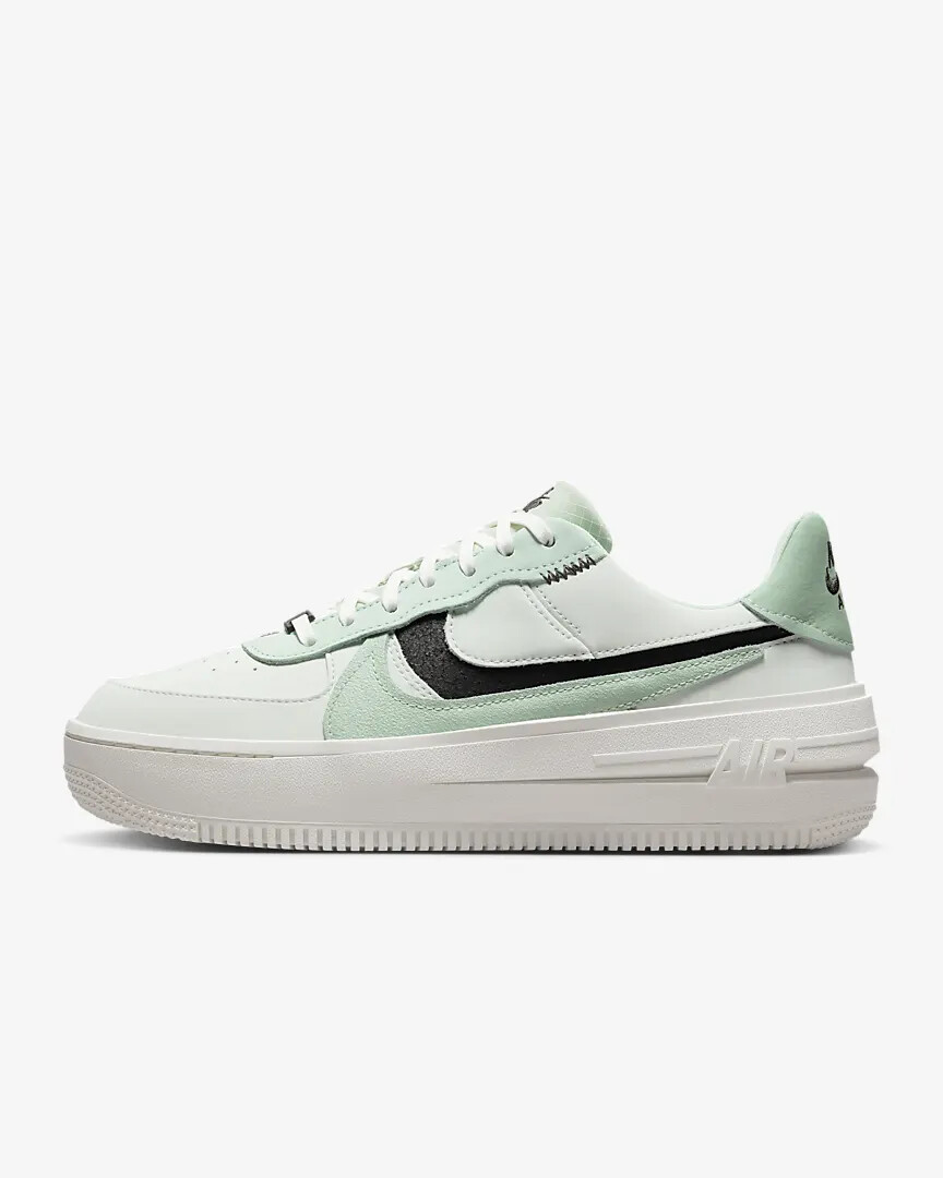 ★[NIKE]★WS Air Force 1 PLT.AF.ORM white oil green★ Amazon.com | Nike AIR Force 1 PLT.AF.ORM Womens Fashion