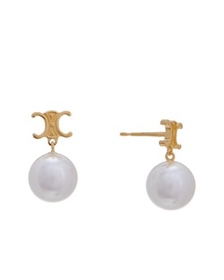 Celine Les Perles Earrings Womens