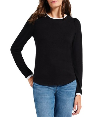 Женский многослойный топ Nic +Zoe Sweet Dreams с пышными плечами Xs