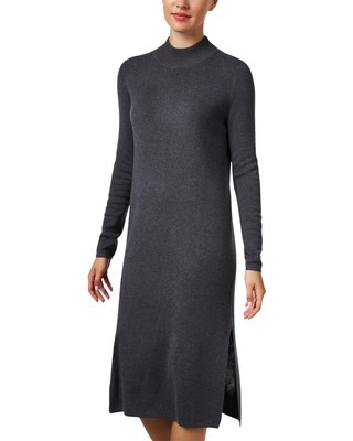 Повторите кашемировое трикотажное платье миди Womens Xl
