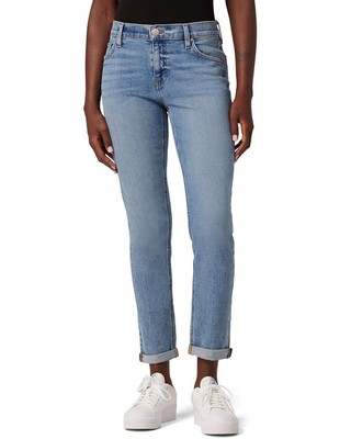 Джинсы Hudson Jeans Lana Slim Boyfriend на лодыжке Тропические джинсы женские 24