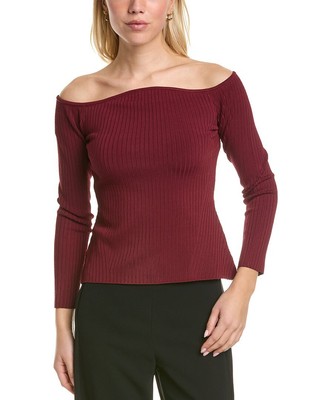 Женский топ с круглым вырезом от Bcbgmaxazria