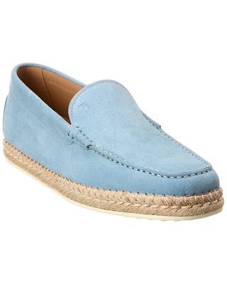 

Мужские замшевые мокасины Tods, Acquamarina scuro, NA