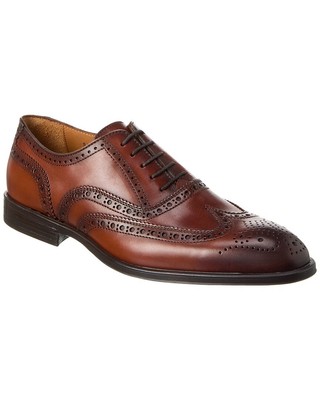 

Antonio Maurizi Wingtip Leather Oxford Мужские, Коричневый, NA
