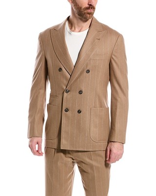 

Мужской костюм Brunello Cucinelli из 2 предметов из смеси шерсти, шелка и кашемира