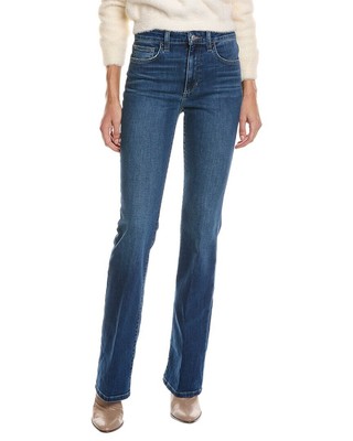 Джинсы Joes Jeans Herculina с высокой посадкой, расклешенные джинсовые женские синие 24