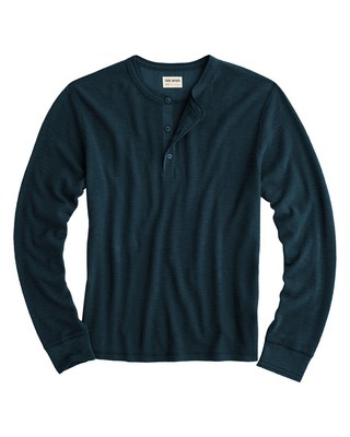 Мужская футболка Todd Snyder Henley с длинным рукавом S