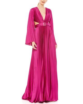 Pre-owned Mac Duggal Gown Women's In Pink