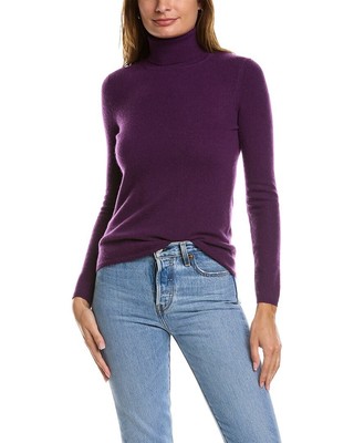 

Женский кашемировый свитер с водолазкой Incashmere, Фиолетовый