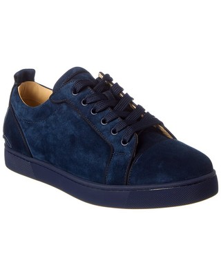 

Christian Louboutin Fun Louis Junior Замшевые Кроссовки Мужские, Синий, NA
