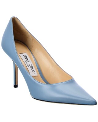 

Женские кожаные туфли Jimmy Choo Love 85, Синий, NA