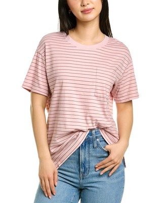 Madewell Softfade Oversized-футболка женская фиолетовая S