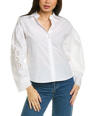 

Tanya Taylor Piper Топ женский, Optwhoptic white