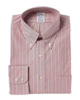 

Мужская тканая рубашка Brooks Brothers Regent Fit, Красный, NA