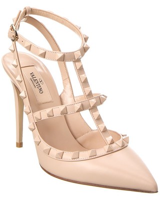Туфли-лодочки Valentino Rockstud в клетку из 100 % кожи женские розовые 38