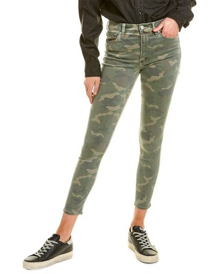 

Hudson Jeans Barbara Camo Женские джинсы суперскинни до щиколотки с высокой посадкой, Зеленый, NA