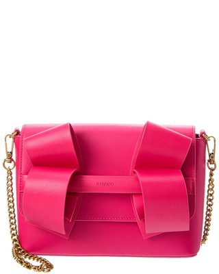 

Pinko Aika Мини-кожаный клатч женский розовый, NA