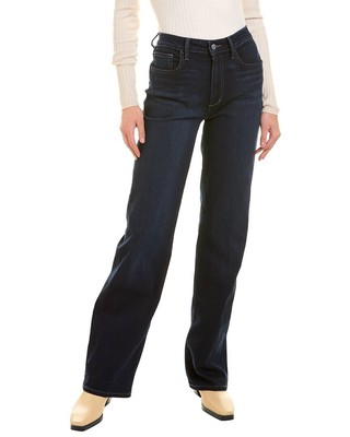 Джинсы Joes Jeans Blake Libra с высокой посадкой и широкими штанинами женские синие 31