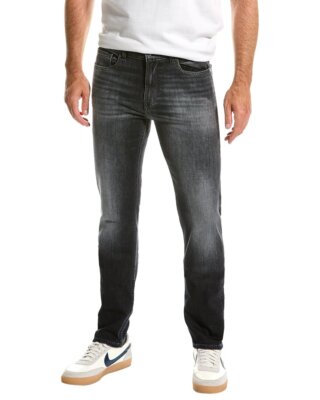 

Мужские прямые джинсы Slimmy Idro Slim 7 For All Mankind, Черный, NA