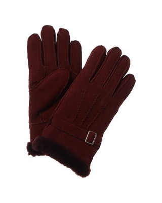 

Surell Accessories Перчатки из овчины женские, маленькие, Wine