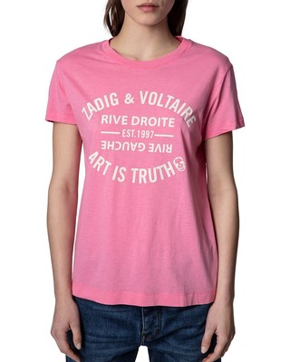 

Женская футболка Zadig - Voltaire Walk Blason, Flamant