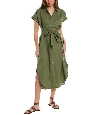 Женская льняная рубашка макси Tommy Bahama Coastalina из льна