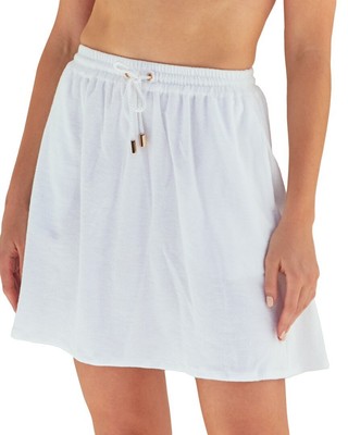 

Белая махровая юбка Cabana Life Essentials женская, Essentials white