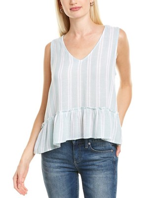 

Блузка женская из льняной смеси Rails Mira, Juniper stripe