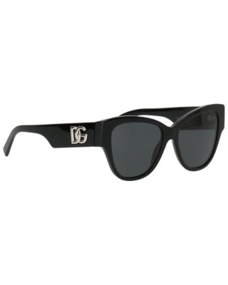 Солнцезащитные очки Dolce & Gabbana Womens Dg4449 54Mm Женские черные