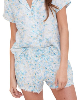 

Короткие женские шорты Bella Dahl с потрепанным краем, Blfpblue floral print, NA