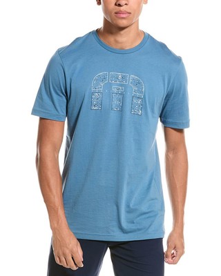 Мужская футболка Travismathew Splatter Icon синего цвета S