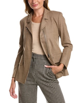 

Max Mara Sulmona Женская куртка из смесовой шерсти и кашемира, Коричневый