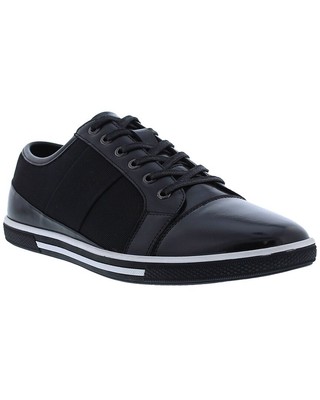 

Мужские кожаные кроссовки Zanzara Rory 10,5, Черный, NA