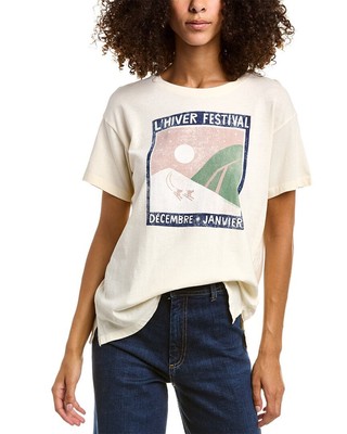 

Женская футболка оверсайз Madewell Lhiver, Белый