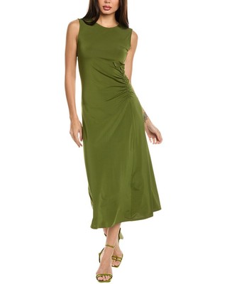 Платье выходного дня Max Mara Palmas Женское зеленое S