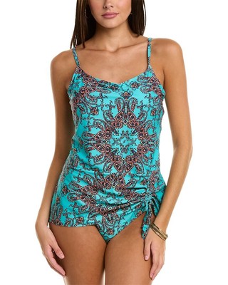 

Женский комплект танкини Rene Lion из  предметов, Turquoise - print